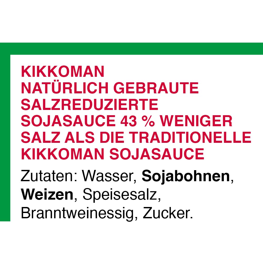 Kikkoman Soy Sauce, 1 Litre, Naturally Brewed