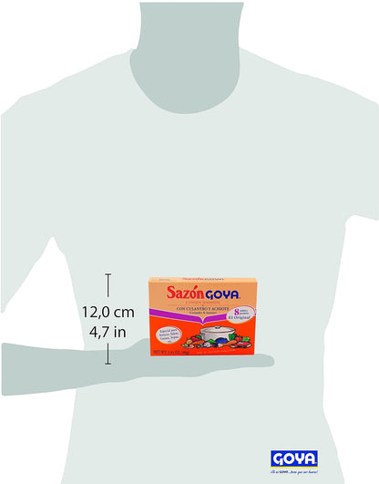 Goya Sazon Culantro y Achiote, 1.41-Ounce