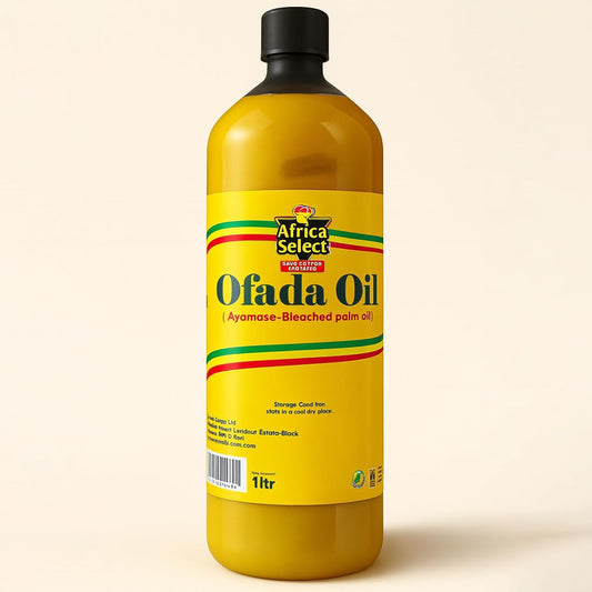 Africa Select Papa's Choice 1L Ofada Oil | Ayamase Bleached Palm Oil | Traditional Nigerian Cooking