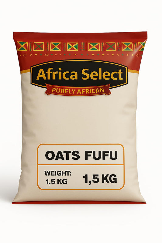 Africa Select Oats Fufu 1.5kg | Premium Oat-Based Fufu Flour for Healthy Swallow Meals