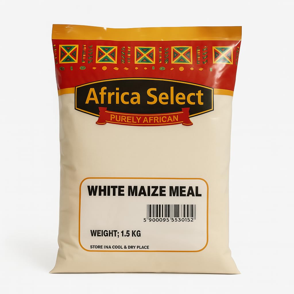 Africa Select Cornmeal Fine 4kg | Premium Milled Maize | Family Pack