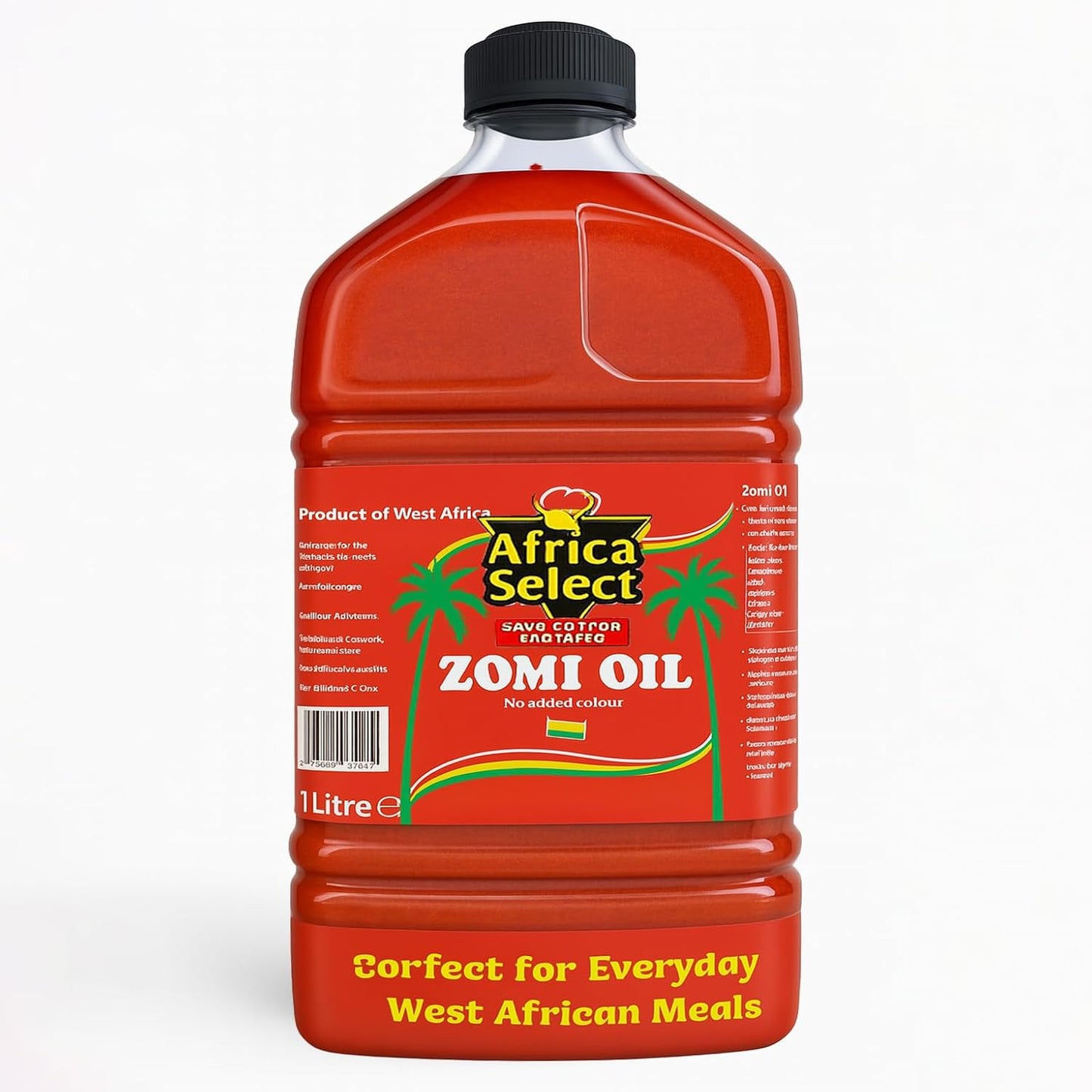 Africa Select Zomi Oil 500ml | No Added Colour | Spiced Palm Oil