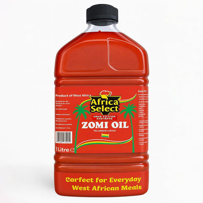 Africa Select Zomi Oil 500ml | No Added Colour | Spiced Palm Oil