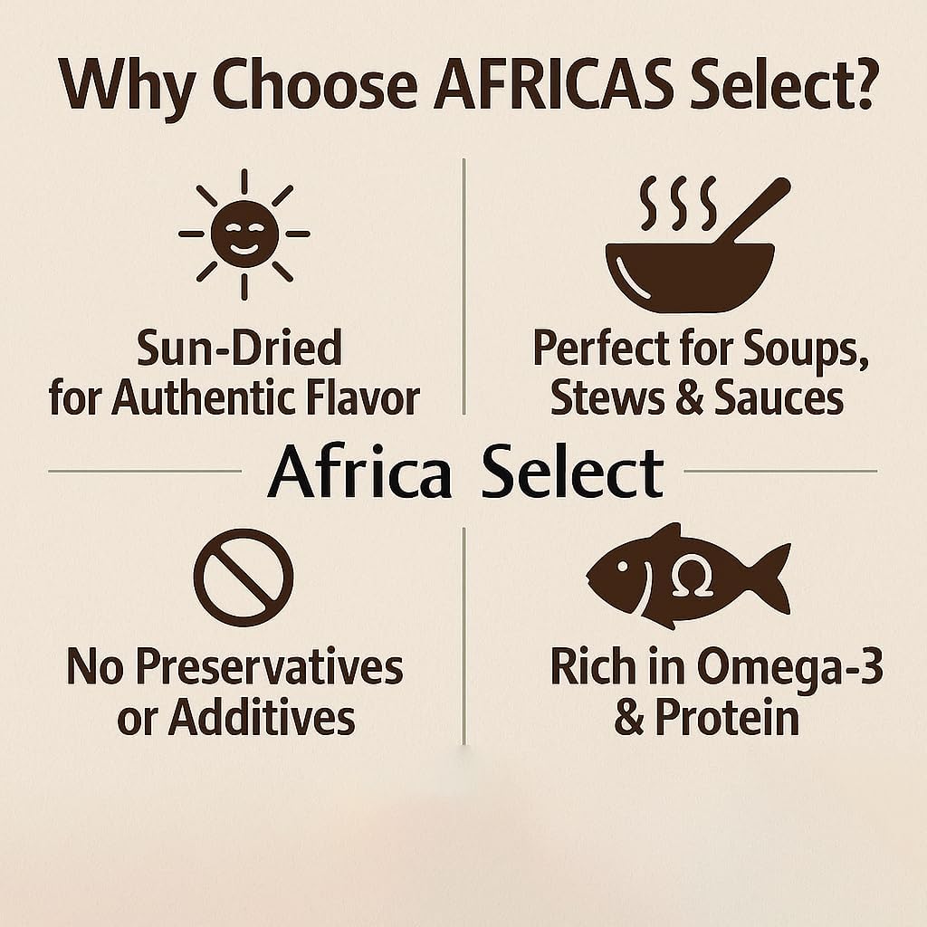 Africa Select 2 pack of Dried Barracuda Fillet 2x 80g | Wild-Caught Fish Snack | Rich in Protein | Traditional African Delicacy 160G