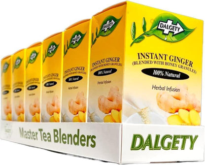 Dalgety Sorrel/Hibiscus & Ginger Herbal Infusion 3x45g Cartons (3 Pack) 100% Natural, Caffeine-Free Tea (Total 54 Teabags); Our Delicious Tea Builds the Immune System, Fights Fatigue & Boosts Energy