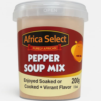 Africa Select Pepper Soup Mix 200g | Authentic West African Seasoning Blend