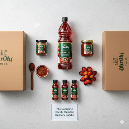 Africa Select Olu Olu Red Palm Oil | 1 Litre | Pure & Natural Palm Oil for Cooking | Authentic West African & Caribbean Cuisine