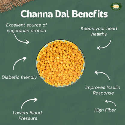 Africa Select Chana Dal 1.5kg | Premium Split Chickpeas for Curries, Stews & Snacks | High Protein & Fibre