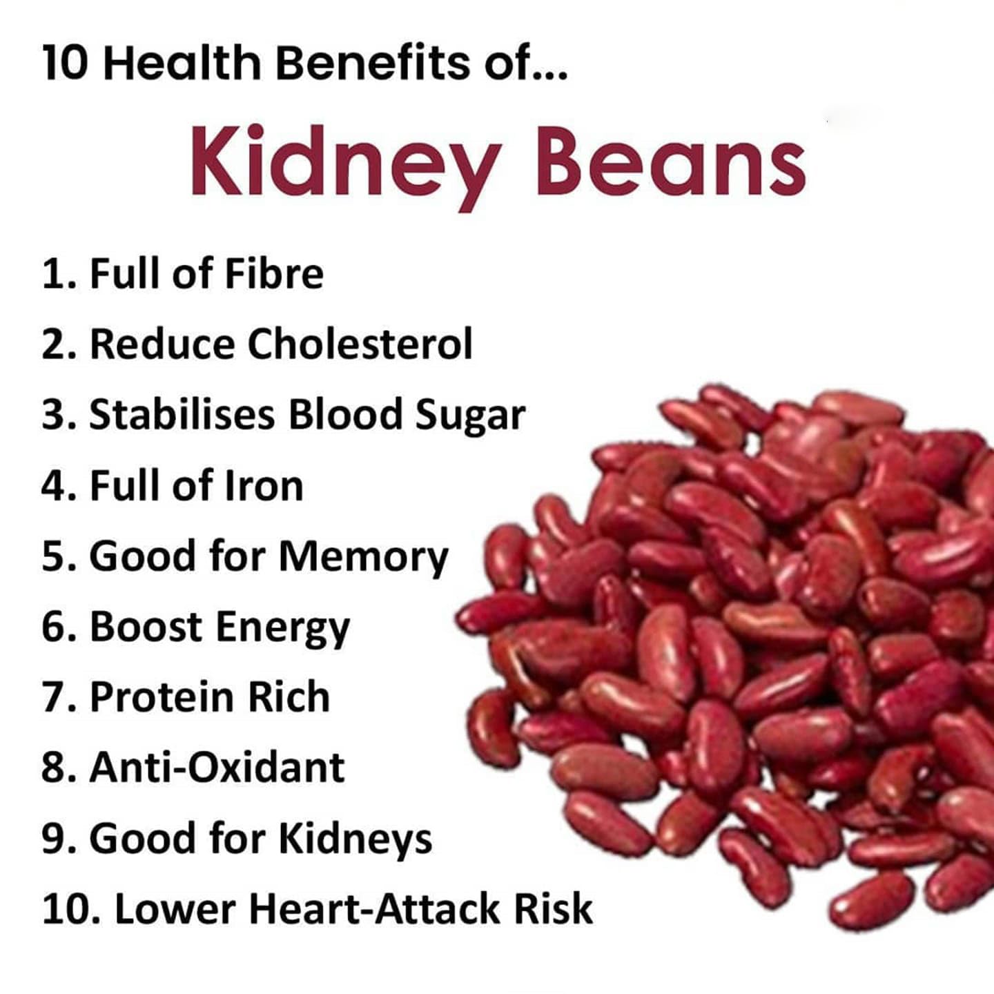 Africa Select Red Kidney Beans 3kg | Premium Quality Beans for Chilli, Stews & Salads | Family Pack