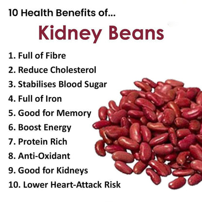Africa Select Red Kidney Beans 3kg | Premium Quality Beans for Chilli, Stews & Salads | Family Pack