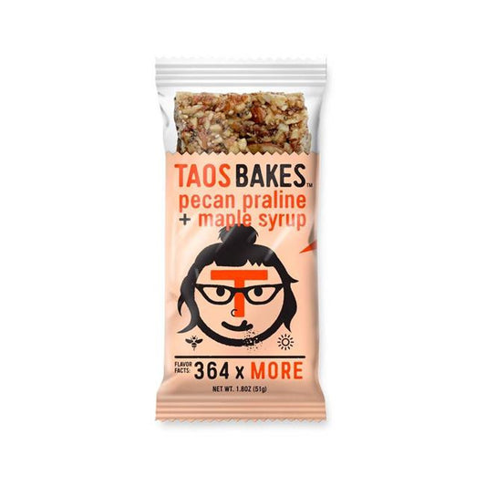 TAOS BAKES PECN PRLN BAR ( 12 X 1.8 OZ   )-0