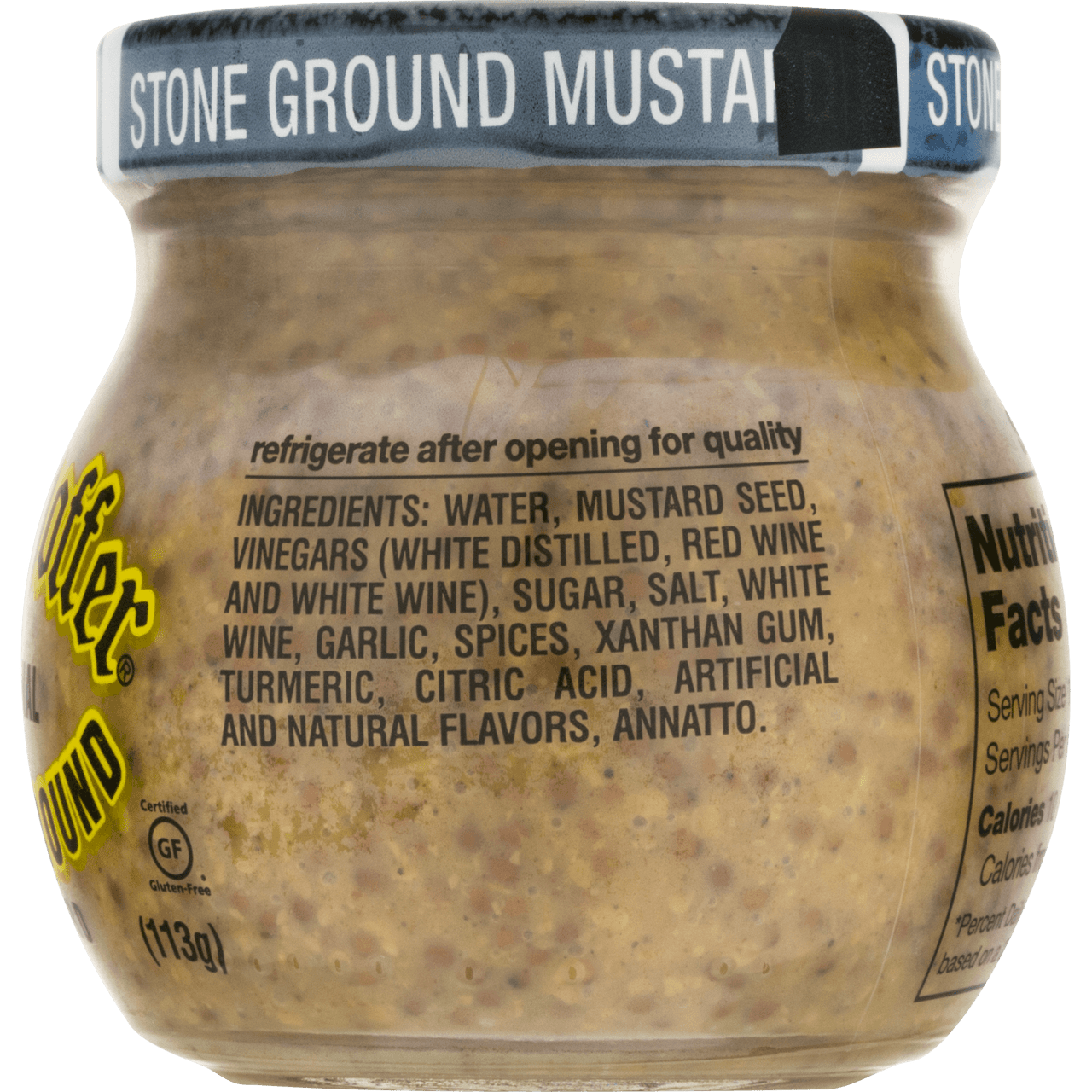 Inglehoffer Stone Ground Mustard (12x4OZ )-6