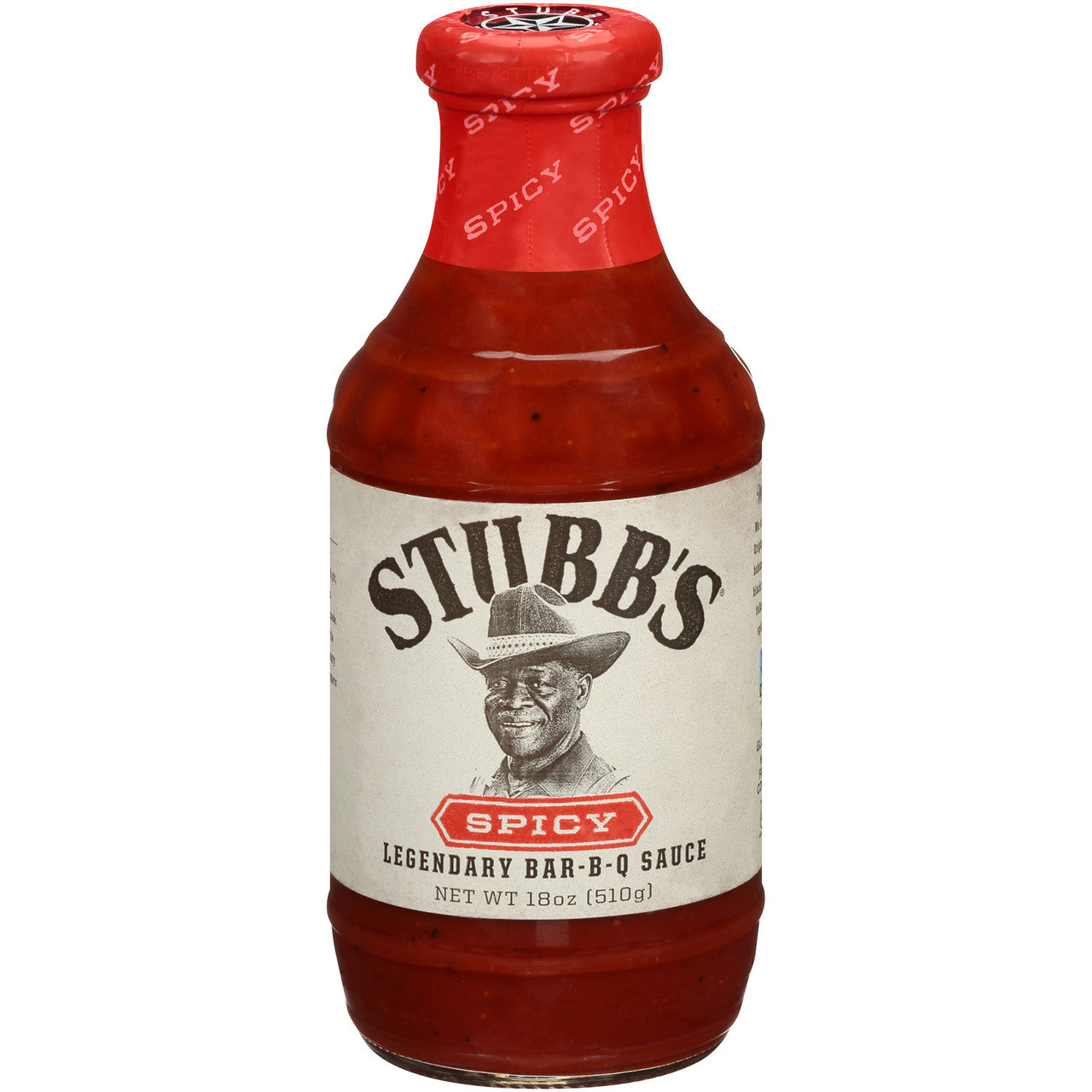 Stubbs Spicy BBQ Sauce (6x18Oz)-0