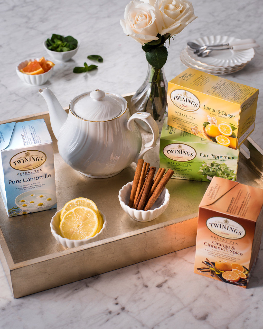 Twinings Lemon & Ginger Tea (6x20 Bag)-3