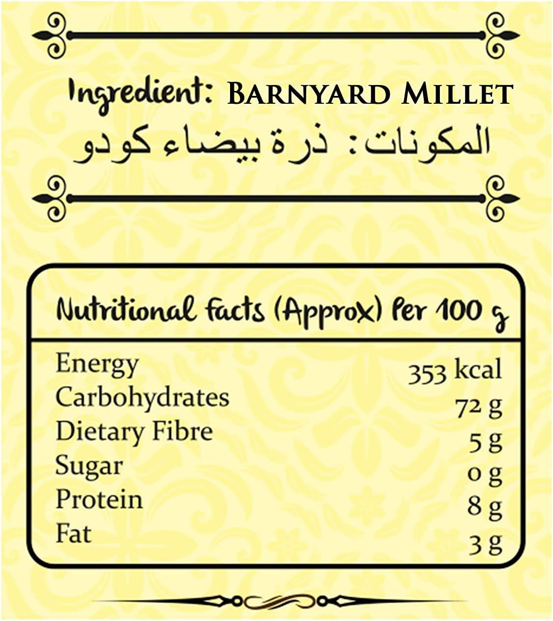 Manna Millets - Natural Grains Combo Pack of 4 | Kodo 500g, Little 500g, Proso 500g, Barnyard 500g | Nutrient Powerhouse, High Protein & 100% More Fibre Than Rice