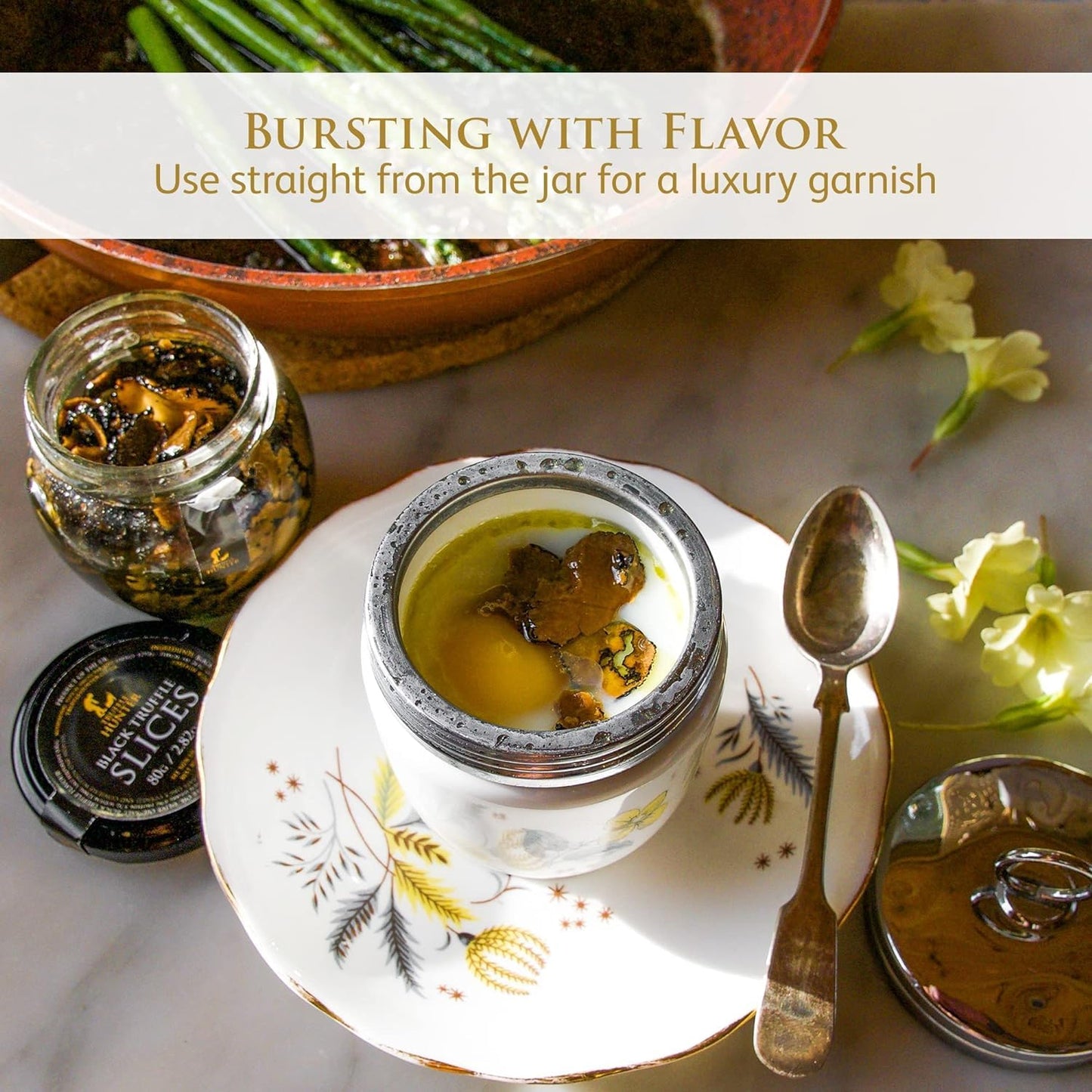TruffleHunter - Black Truffle Slices in Extra Virgin Olive Oil - 80g