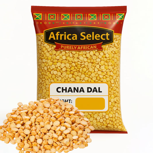 Africa Select Chana Dal 1.5kg | Premium Split Chickpeas for Curries, Stews & Snacks | High Protein & Fibre