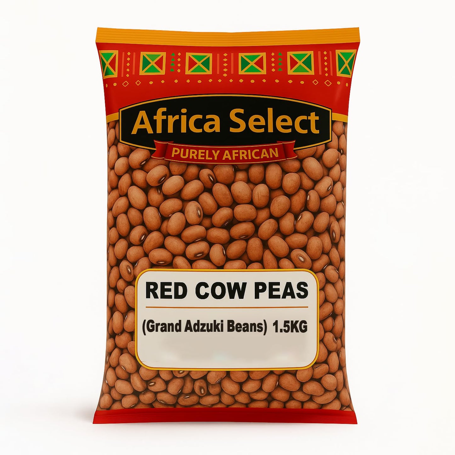 Africa Select Red Cow Peas 1.5kg | Premium Quality Legumes for Stews, Soups & Curries