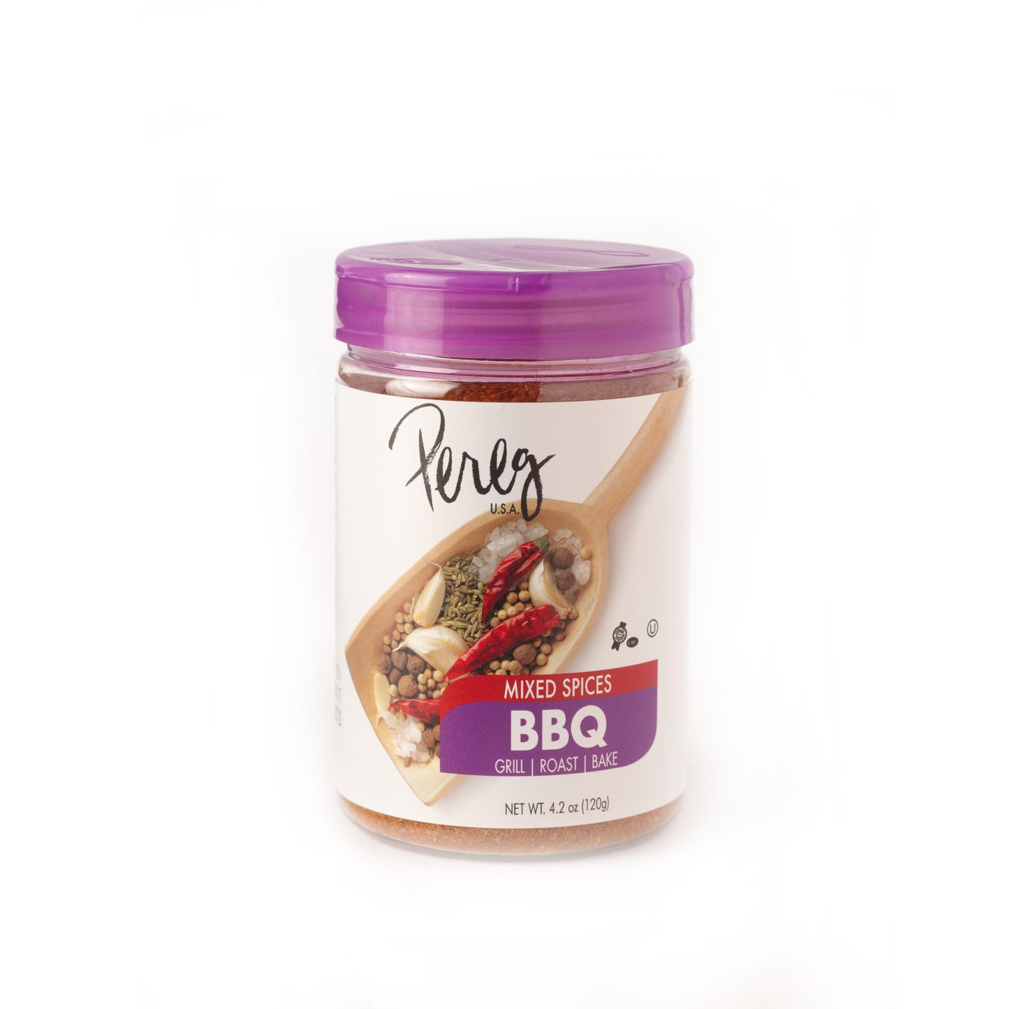 Pereg Jerusalem Spice Seasoning (120g) - Israeli Savory Spice Mix with Cumin, Coriander, Allspice, Garlic & Paprika – Grilling – BBQ Spice Rub - Non-GMO, Kosher & 100% Natural