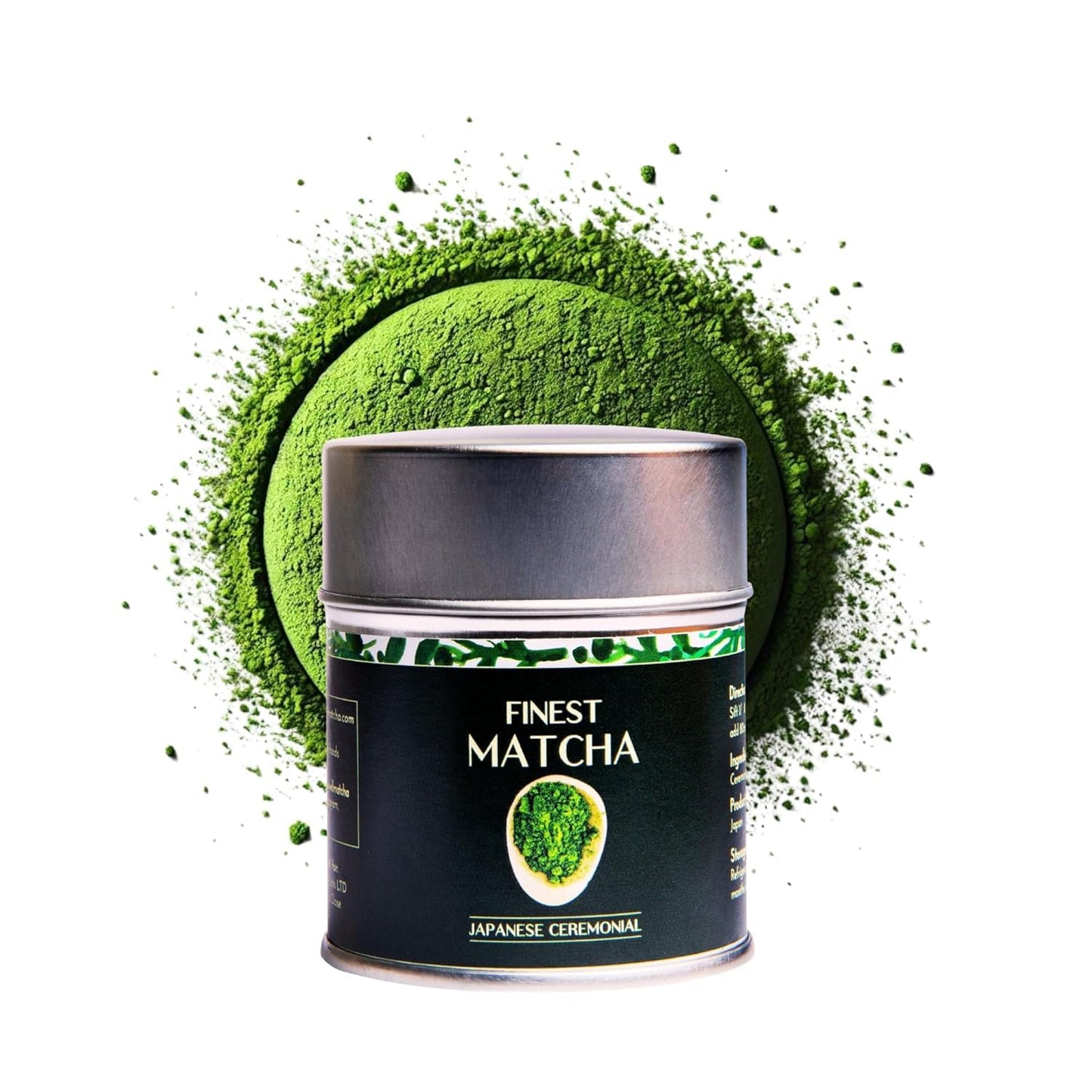 Heapwell Matcha Powder - 50g | High Grade Japanese Premium Green Tea Powder | Great Taste Award Winner | Perfect for Tea, Lattes & Smoothies | Contains L-Theanine & Antioxidants | Vegan & Gluten-Free