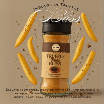 Premium Truffle Steak & BBQ Rub – Limited Edition Gourmet Seasoning – Infused with Truffles for Luxurious Flavour – Unique Blend of Spices - Large Jar (200g)