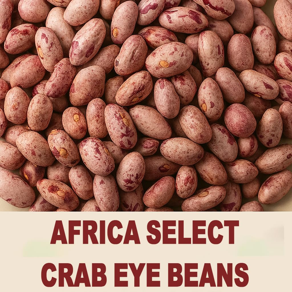 Africa Select Crab Eye Beans 3kg | Premium Borlotti Beans for Soups, Stews & Salads | Family Pack
