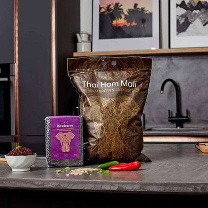 Yum Asia Thai Hom Mali Premium Jasmine Brown Rice - 5kg