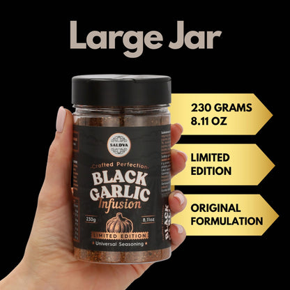 Premium Truffle Steak & BBQ Rub – Limited Edition Gourmet Seasoning – Infused with Truffles for Luxurious Flavour – Unique Blend of Spices - Large Jar (200g)