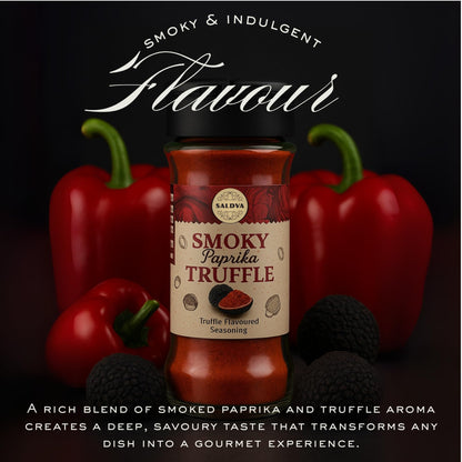 Premium Truffle Steak & BBQ Rub – Limited Edition Gourmet Seasoning – Infused with Truffles for Luxurious Flavour – Unique Blend of Spices - Large Jar (200g)
