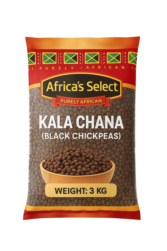 Africa Select Kala Chana 1.5kg Premium Black Chickpeas for Healthy Cooking