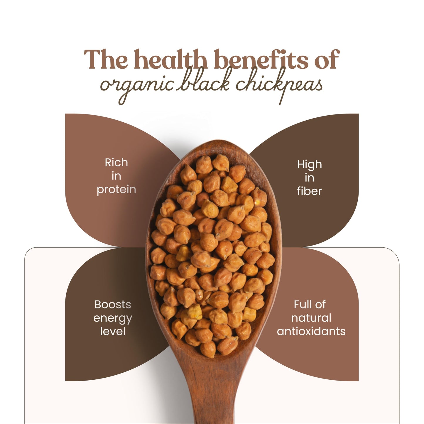 Africa Select Kala Chana 1.5kg Premium Black Chickpeas for Healthy Cooking
