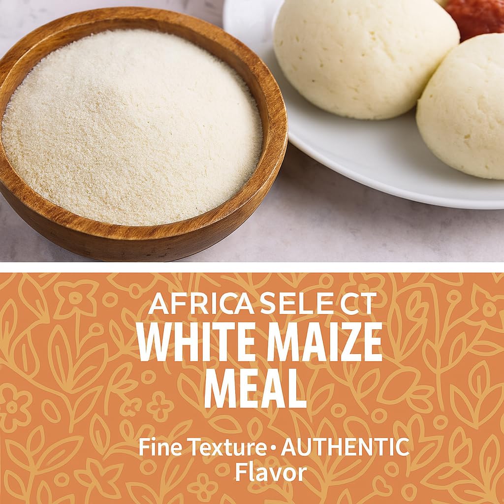 Africa Select White Maize Meal 1.5kg | Premium Maize Flour for Sadza, Ugali, Nshima & Traditional African Dishes