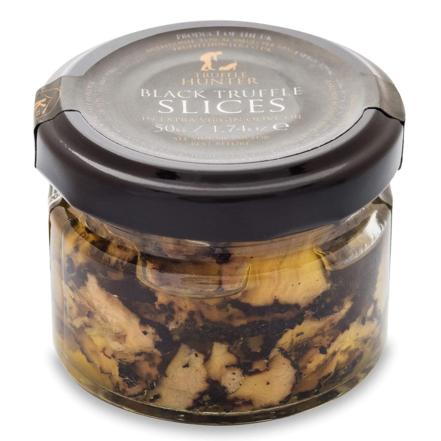 TruffleHunter - Black Truffle Slices in Extra Virgin Olive Oil - 80g