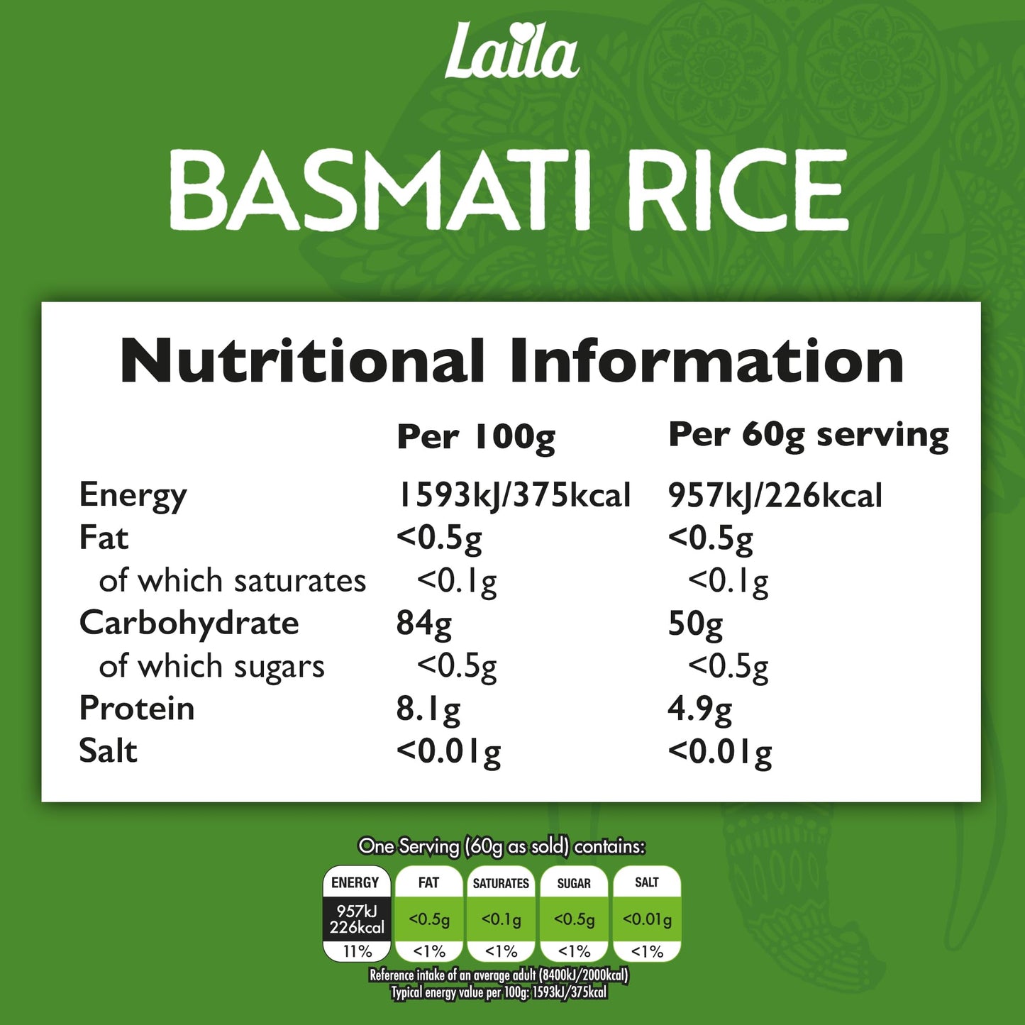 Laila Basmati Rice 10Kg