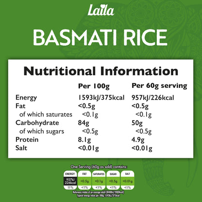 Laila Basmati Rice 10Kg