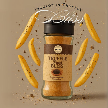 Premium Truffle Steak & BBQ Rub – Limited Edition Gourmet Seasoning – Infused with Truffles for Luxurious Flavour – Unique Blend of Spices - Large Jar (200g)