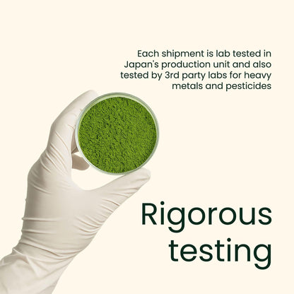 Heapwell Matcha Powder - 50g | High Grade Japanese Premium Green Tea Powder | Great Taste Award Winner | Perfect for Tea, Lattes & Smoothies | Contains L-Theanine & Antioxidants | Vegan & Gluten-Free