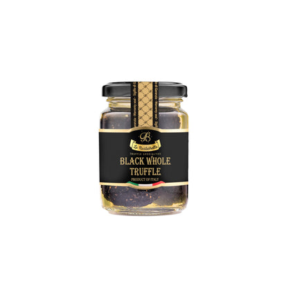La Rustichella - Whole Black Truffles 35gr - 100% Made in Italy | Vegan, Gluten-Free, Cholesterol-Free