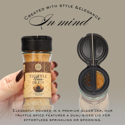 Premium Truffle Steak & BBQ Rub – Limited Edition Gourmet Seasoning – Infused with Truffles for Luxurious Flavour – Unique Blend of Spices - Large Jar (200g)
