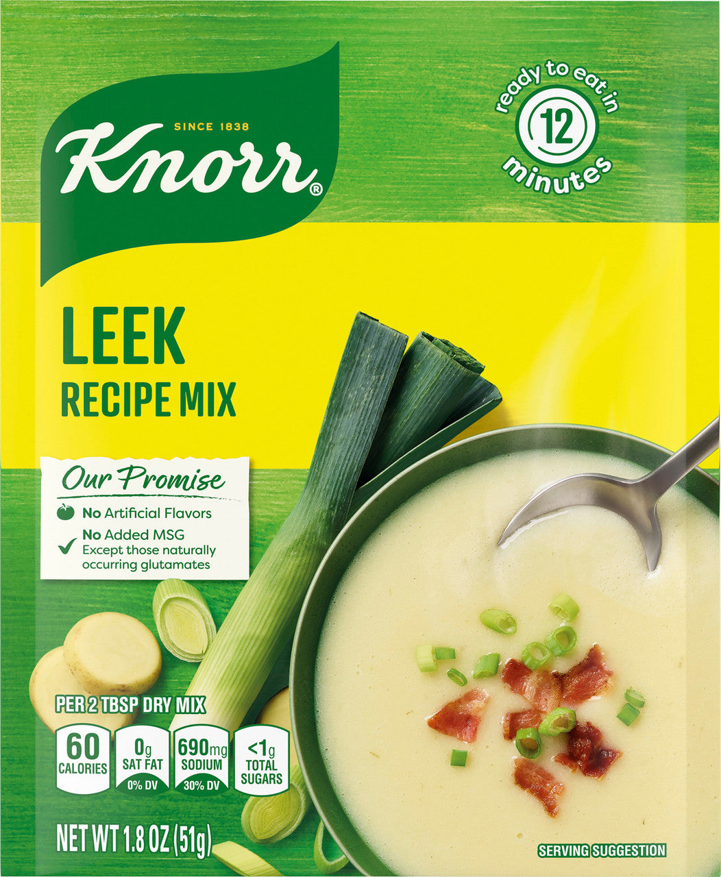 Knorr Leek Recipe Mix (12x1.8Oz)-0