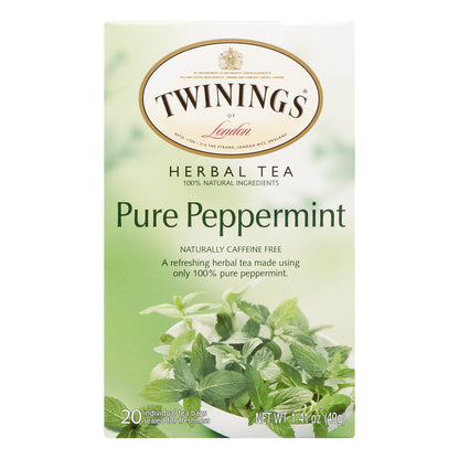 Twinings Pure Peppermint Tea (6x20 Bag)-14