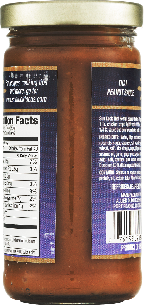 Sun Luck Thai Peanut Sauce (1x7OZ )-8