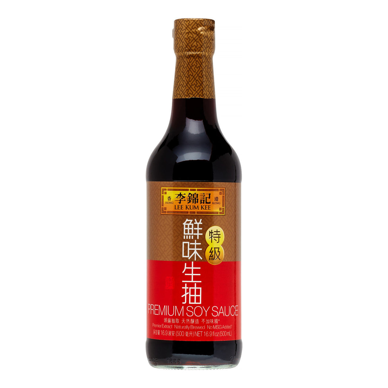 Lee Kum Kee Premium Soy Sauce (6x16.9OZ )-0