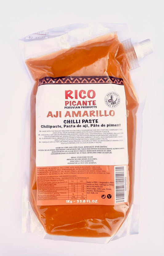 1Kg Aji Amarillo Chilli Paste Rico Picante