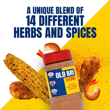 OLD BAY Seasoning Spice Mix for Seafood, Chicken, Meats, Vegetables and More, No added preservatives, MSG, artificial flavours and colours, 75g