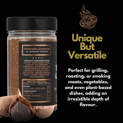 Premium Truffle Steak & BBQ Rub – Limited Edition Gourmet Seasoning – Infused with Truffles for Luxurious Flavour – Unique Blend of Spices - Large Jar (200g)