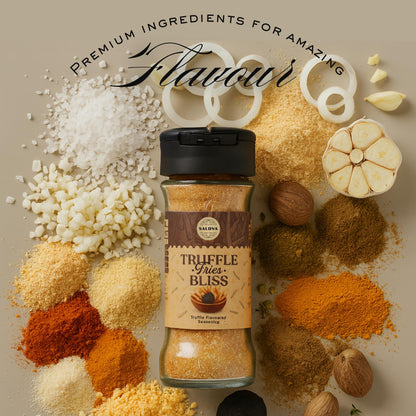 Premium Truffle Steak & BBQ Rub – Limited Edition Gourmet Seasoning – Infused with Truffles for Luxurious Flavour – Unique Blend of Spices - Large Jar (200g)