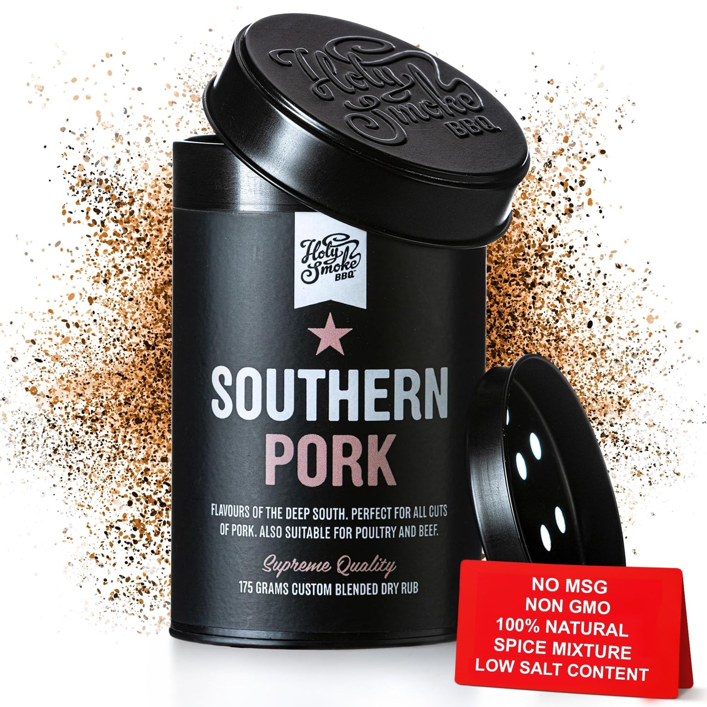 Supreme Chimichurri Dry Rub 100% Natural Handmade Tangy BBQ Seasoning Steak Rub Argentine Green Steak Seasoning Barbecue Spices for Meat Fish Brisket Chicken Turkey No Msg & Low Salt 3.5oz