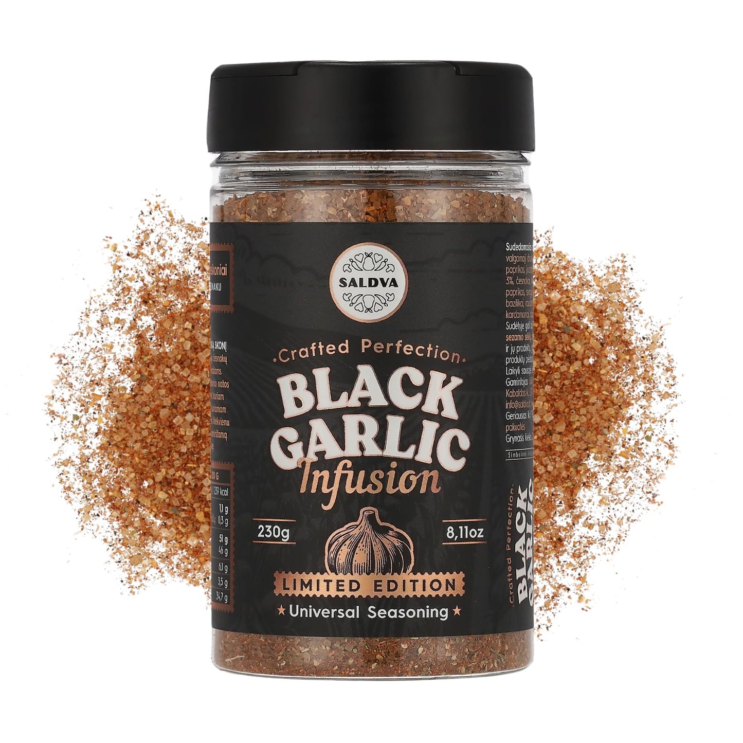 Premium Truffle Steak & BBQ Rub – Limited Edition Gourmet Seasoning – Infused with Truffles for Luxurious Flavour – Unique Blend of Spices - Large Jar (200g)