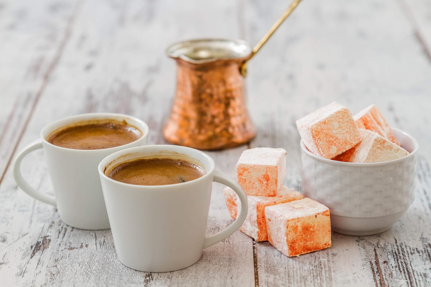 Turkish Delight White Box Orange Flavour 230g-1